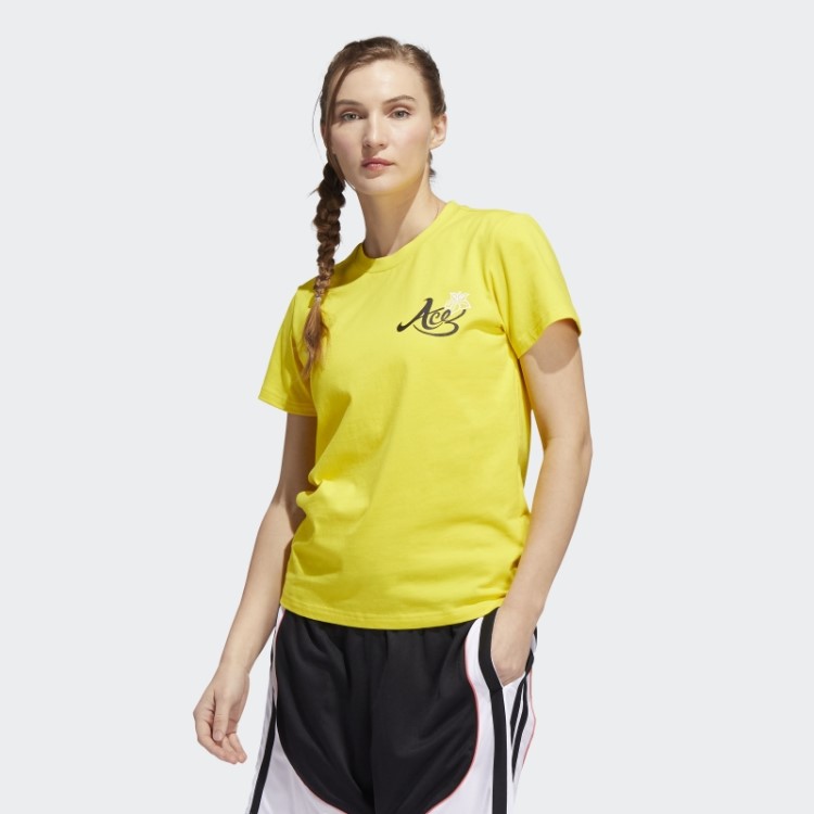 Camiseta Amarela Lailaa Adidas
