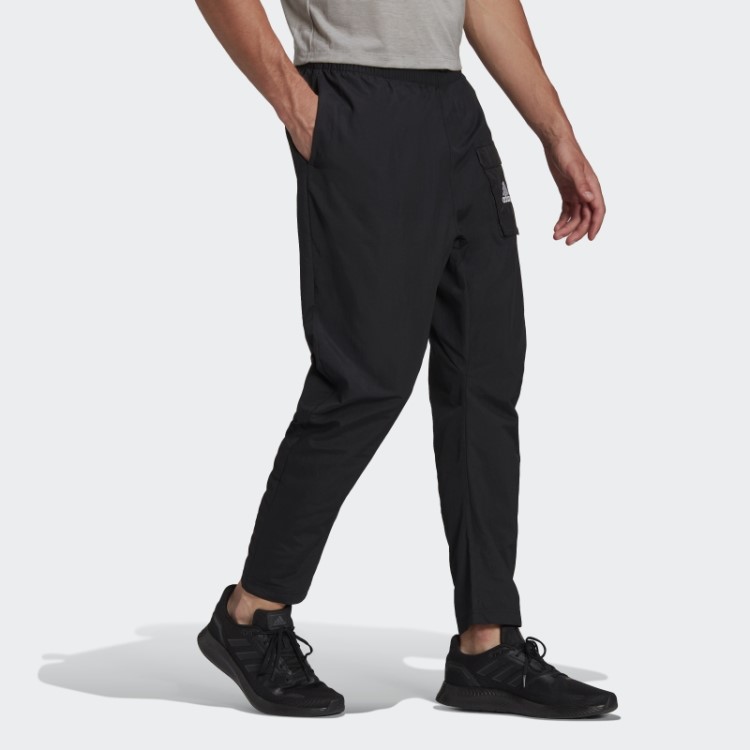 Calça Brandlove Tecido 7/8 Essencial Da Adidas Preta