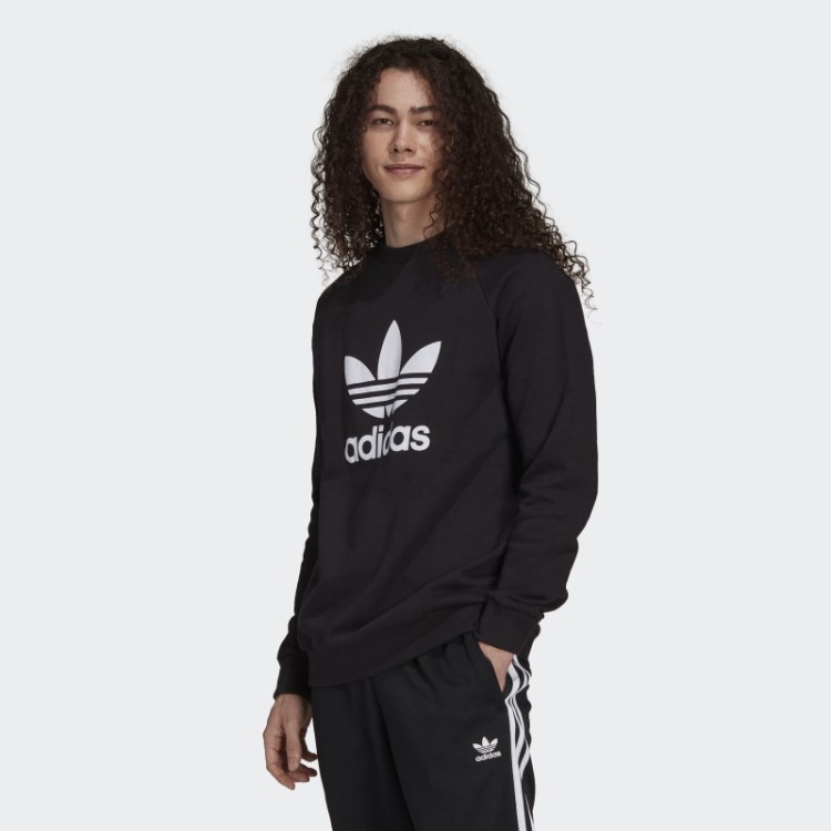 Adidas Adicolor Classics Moletom Trefoil Preto