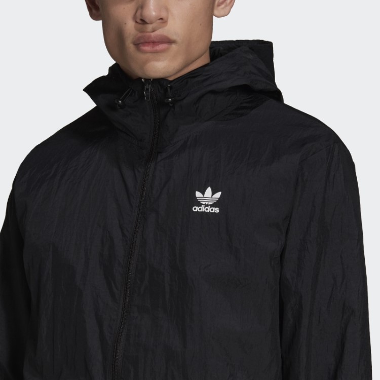 Blusão Adidas Adicolor Essentials Trefoil Preto