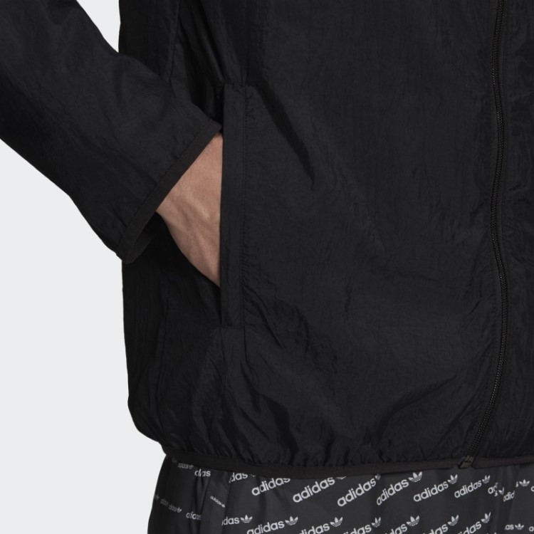 Blusão Adidas Adicolor Essentials Trefoil Preto