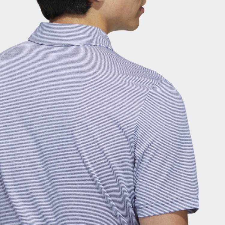 Camisa Polo Listrada Otomana Azul Adidas