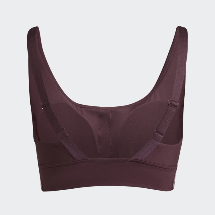 Powerimpact Luxe Training Sutiã Hiit De Suporte Médio Adidas Marrom