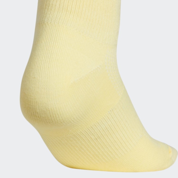 Meias Amarelas Adidas Union Cano Baixo 3 Pares