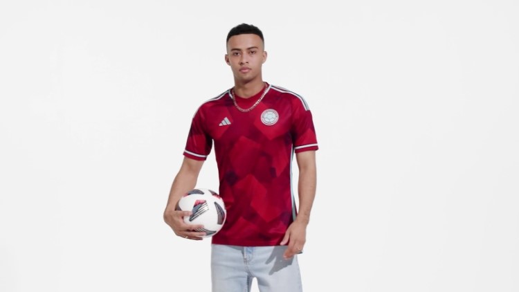 Colômbia 22 Away Jersey Vermelho Adidas