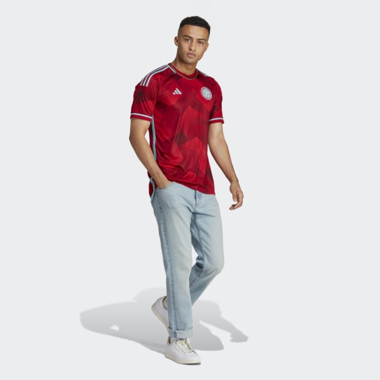 Colômbia 22 Away Jersey Vermelho Adidas
