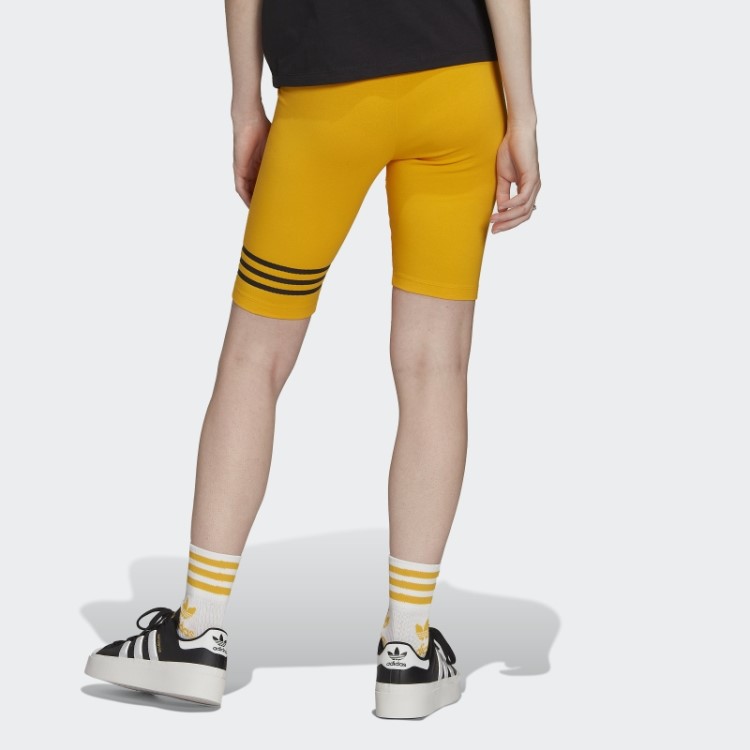 Leggings De Bicicleta Adicolor Neuclassics Adidas Gold