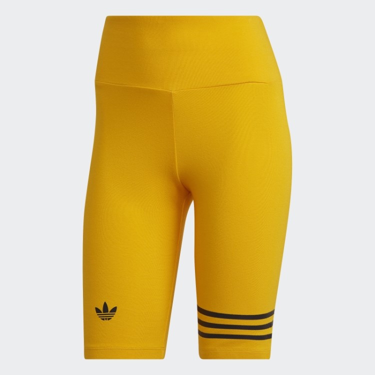 Leggings De Bicicleta Adicolor Neuclassics Adidas Gold