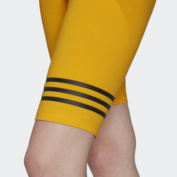 Leggings De Bicicleta Adicolor Neuclassics Adidas Gold