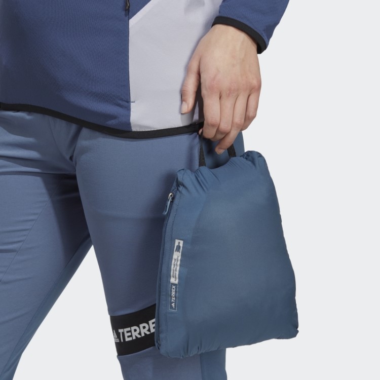 Jaqueta Com Capuz Steel Terrex Techrock Stretch Primaloft Adidas