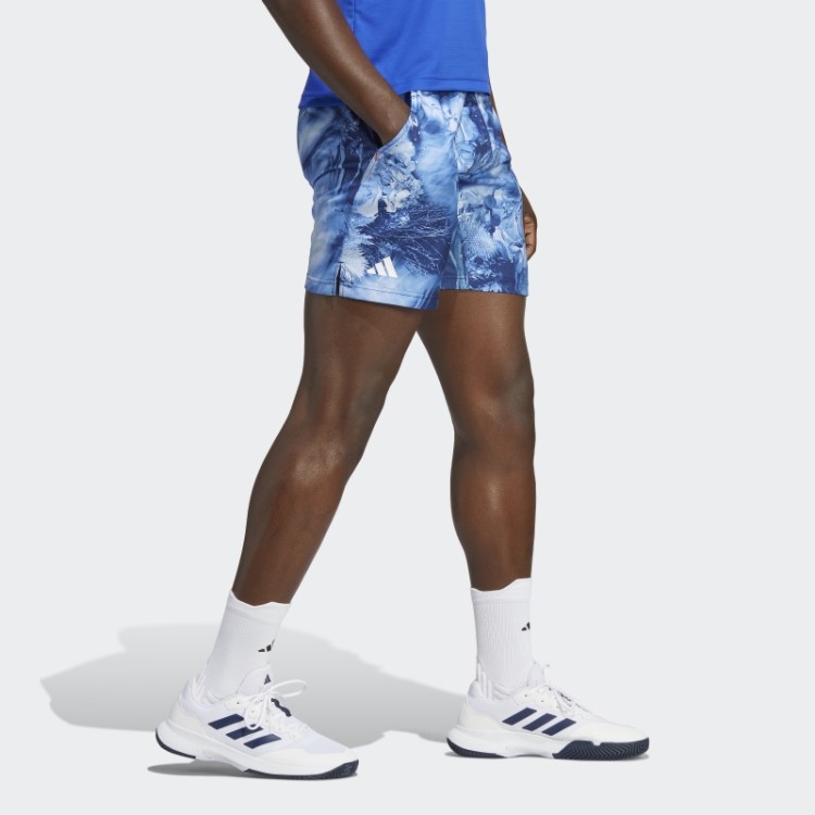 Bermuda Branca Adidas Melbourne Ergo Tennis Graphic Hot