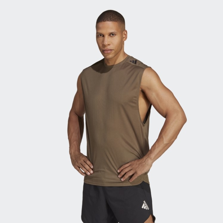 Projetado Para Treinar Regata Hiit Pro Series Com Curadoria De Cody Rigsby Olive Adidas