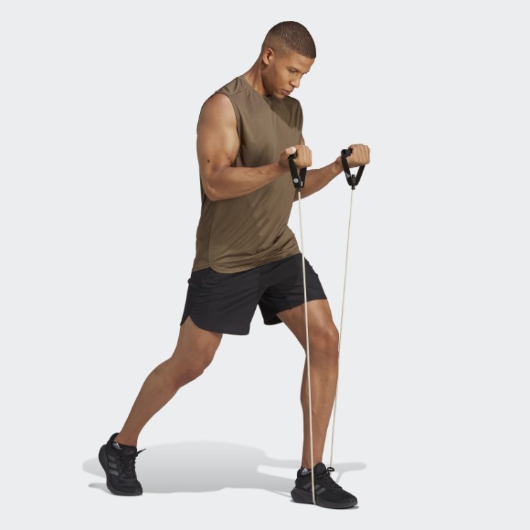 Projetado Para Treinar Regata Hiit Pro Series Com Curadoria De Cody Rigsby Olive Adidas