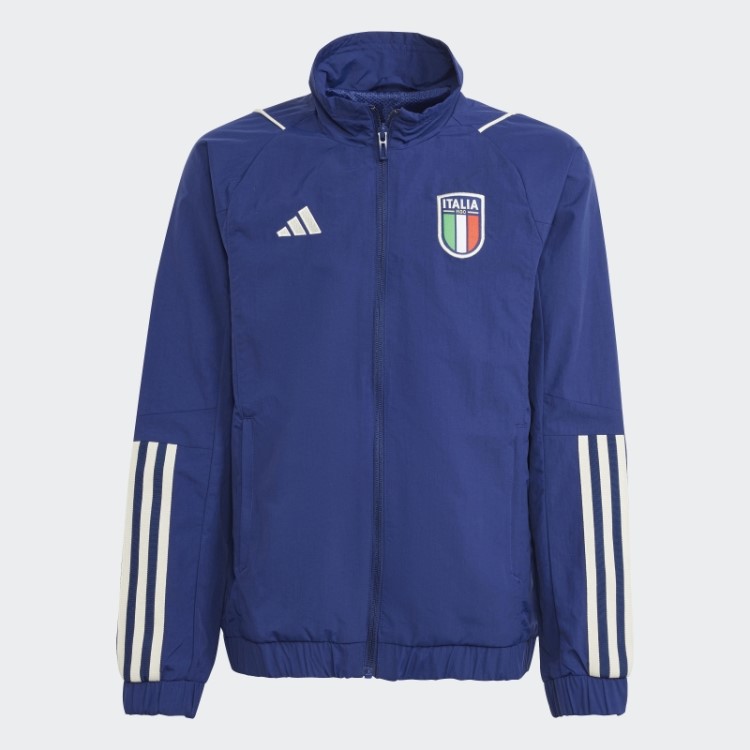 Itália Tiro 23 Apresentação Top Azul Escuro Adidas Estiloso