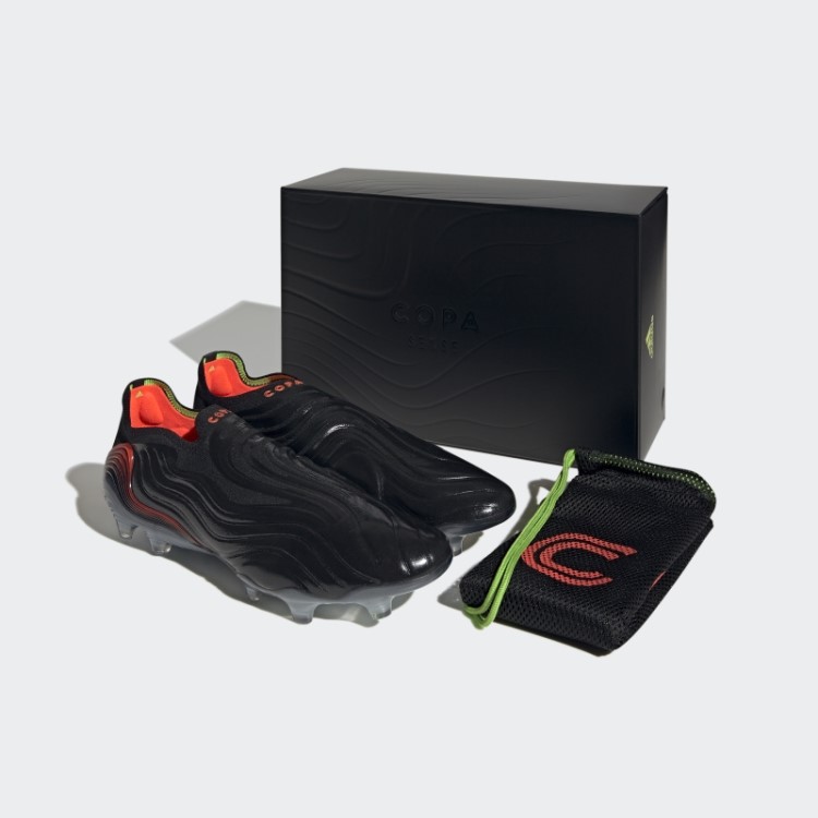 Botas Pretas Adidas Copa Sense+ Firmes