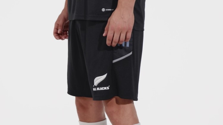 Bermuda De Rúgbi Preta Adidas All Black