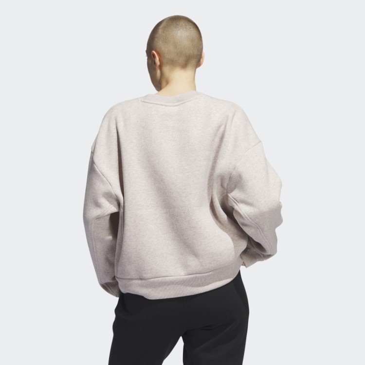 Moletom De Lã Adidas All Szn Taupe Mel