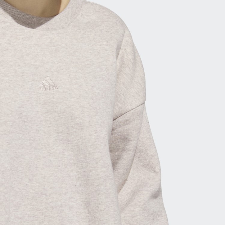 Moletom De Lã Adidas All Szn Taupe Mel