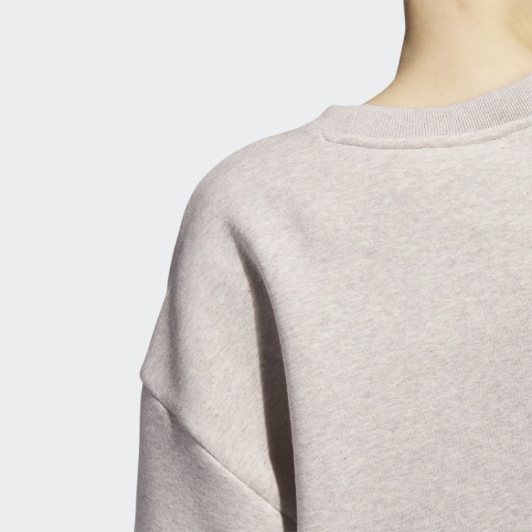 Moletom De Lã All Szn Adidas Taupe Mel