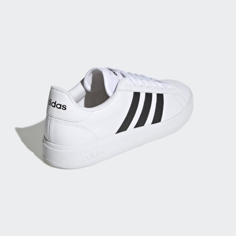 Adidas Grand Court Td Estilo De Vida Corte Sapatos Casuais Preto Quente