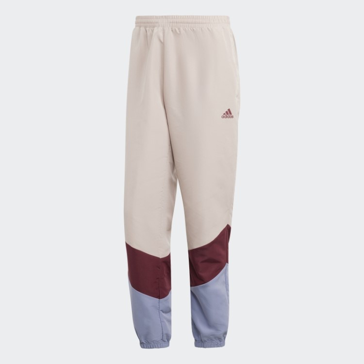 Elegante Fato De Treino Vermelho Adidas Colorblock
