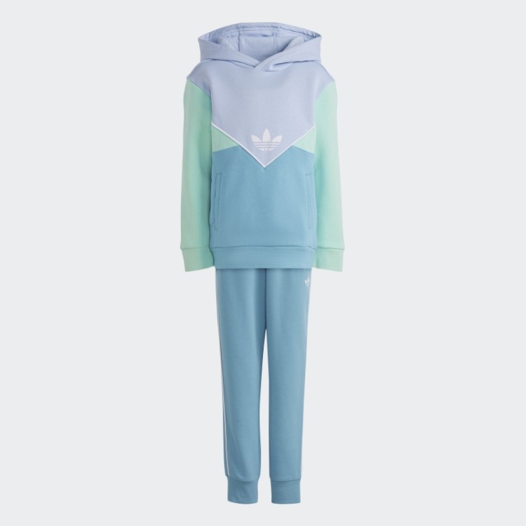 Conjunto De Moletom Azul Adicolor Adidas