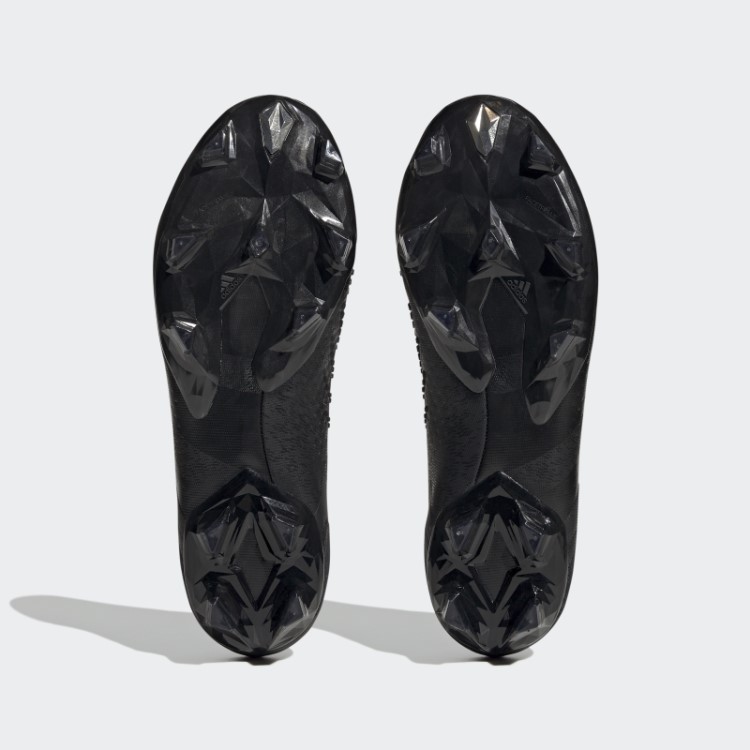 Adidas Black Predador Precisão.1 Chuteiras Para Chão Firme Baixo