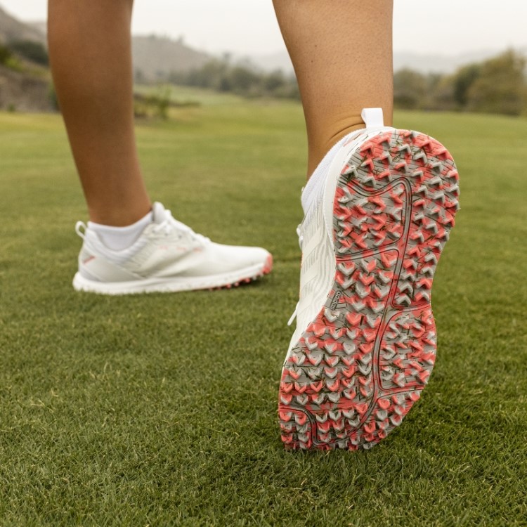 Sapatos De Golfe Sem Pontas S2g Femininos Adidas Brancos