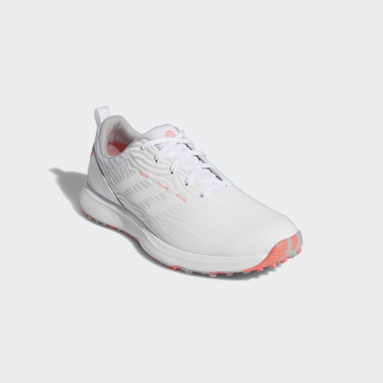 Sapatos De Golfe Sem Pontas S2g Femininos Adidas Brancos