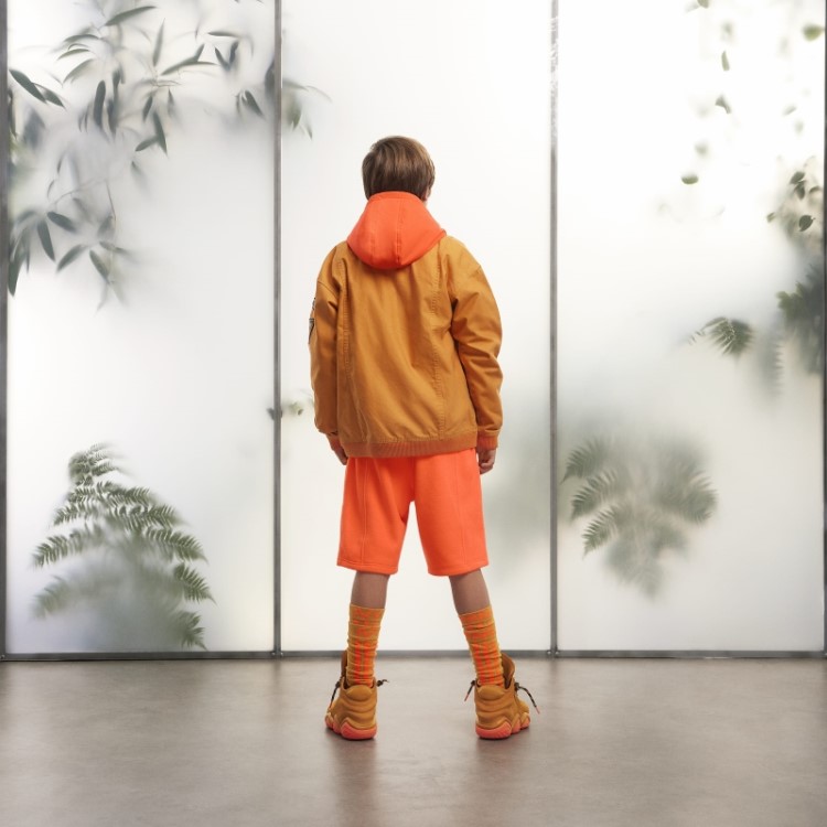Jaqueta De Lona Adidas Focus Laranja