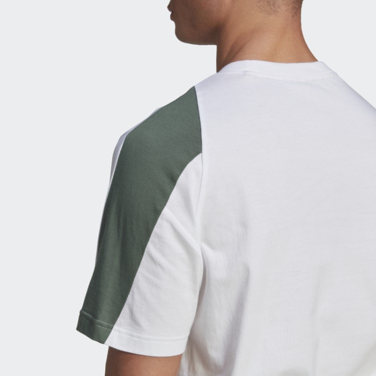 Adidas Future Icons Emblema Bordado Da Camiseta Esportiva Branca