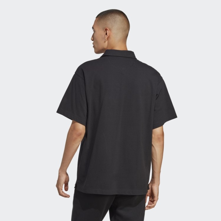 Camisa Polo Preta Adidas Premium Essentials