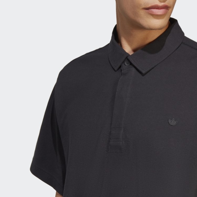 Camisa Polo Preta Adidas Premium Essentials
