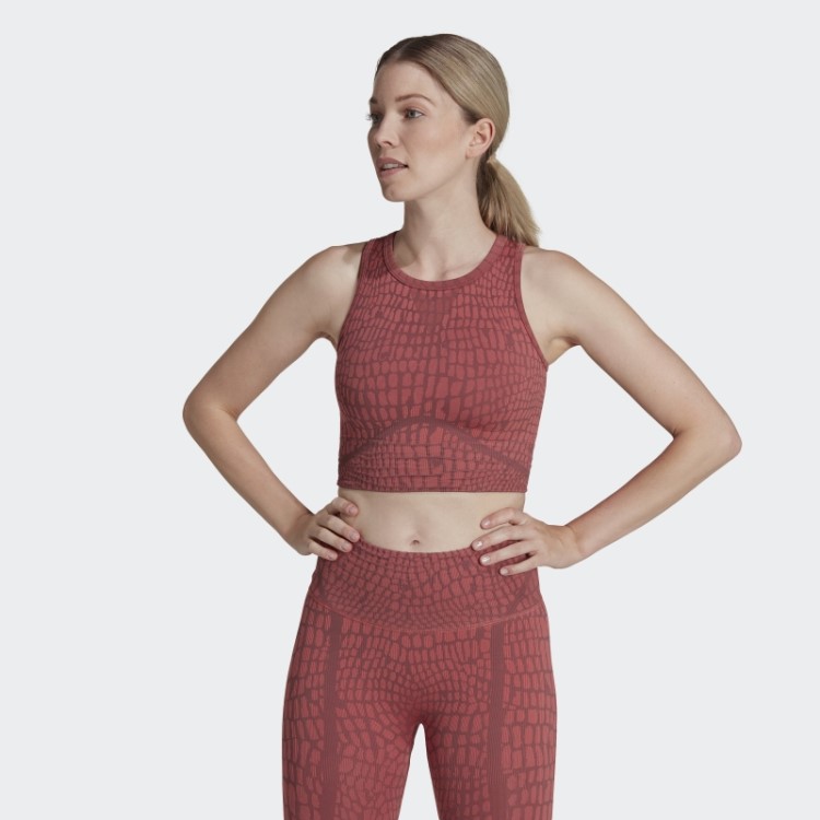 Sutiã Texturizado Com Suporte De Luz Formotion Sculpt Adidas Borgonha