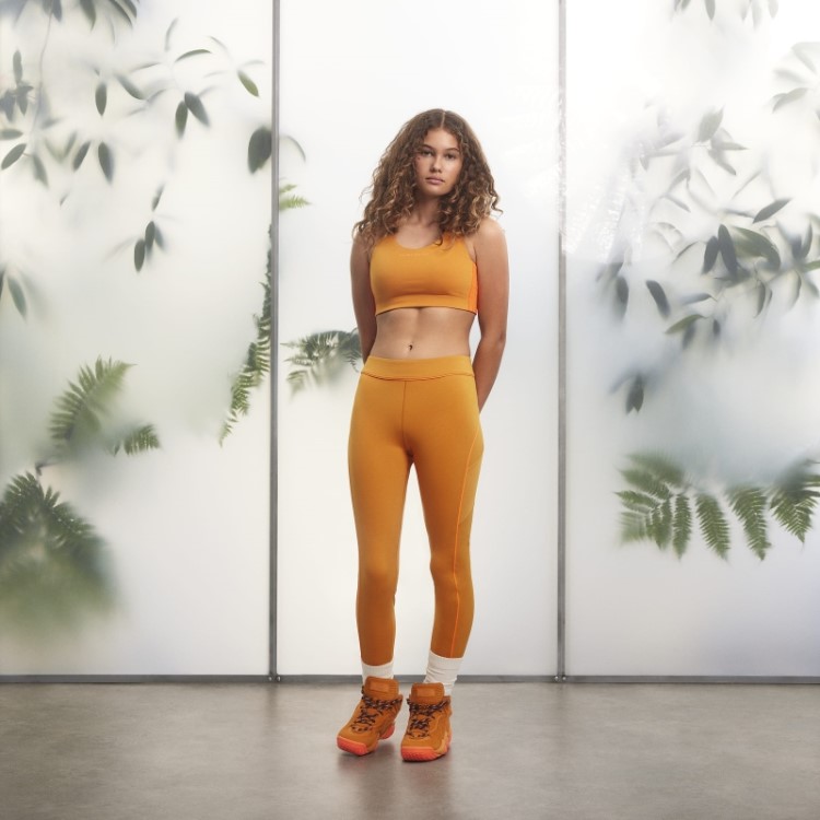 Top Recortado Adidas Focus Laranja