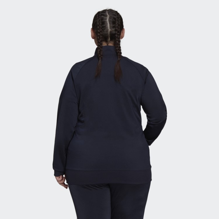 Ink Essentials Warm Up Tricot Slim Jaqueta Com As Três Listras (tamanho Grande) Adidas