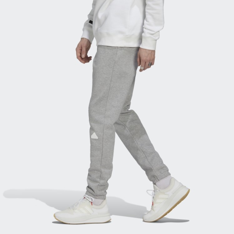 Calça De Lã Adidas Cinza Médio