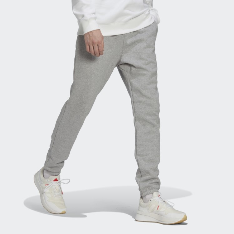 Calça De Lã Adidas Cinza Médio