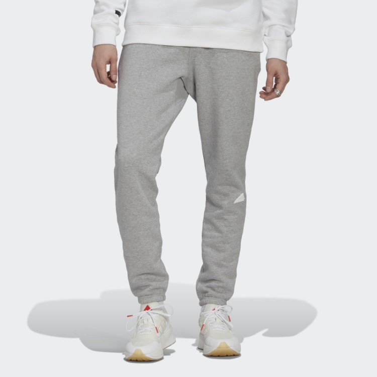Calça De Lã Adidas Cinza Médio