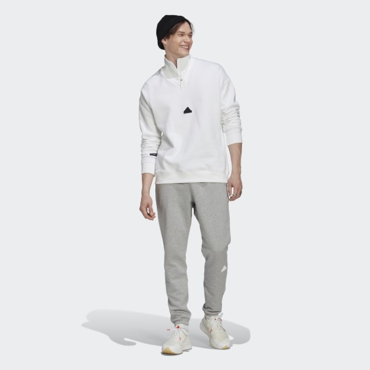 Calça De Lã Adidas Cinza Médio