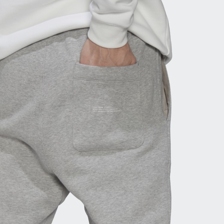 Calça De Lã Adidas Cinza Médio