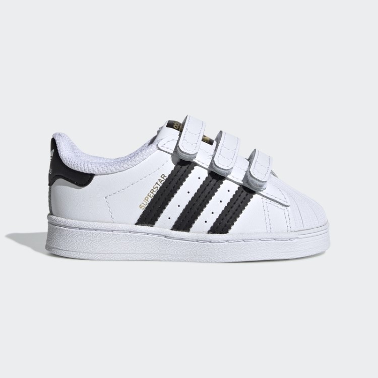 Tênis Infantil Adidas Superstar Estiloso Preto