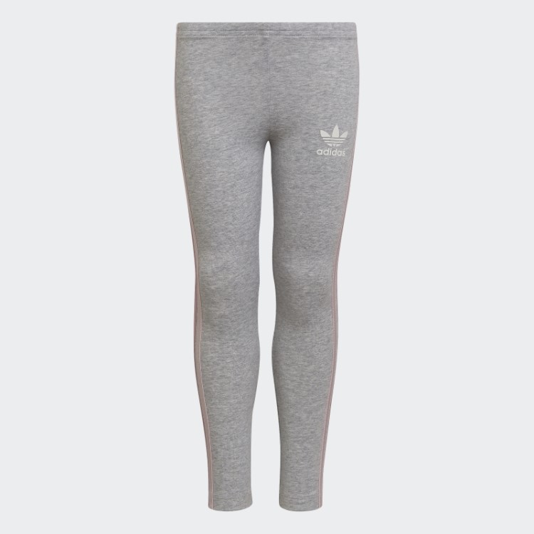 Agasalho Adidas Cinza Claro Urze Com As Três Listras