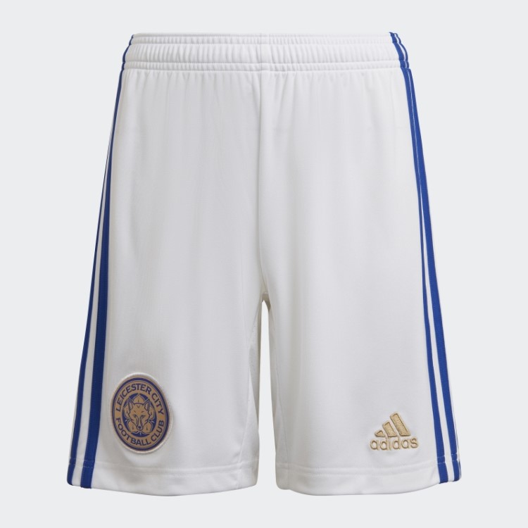Shorts Da Moda Adidas White Leicester City Fc 22/23 Home