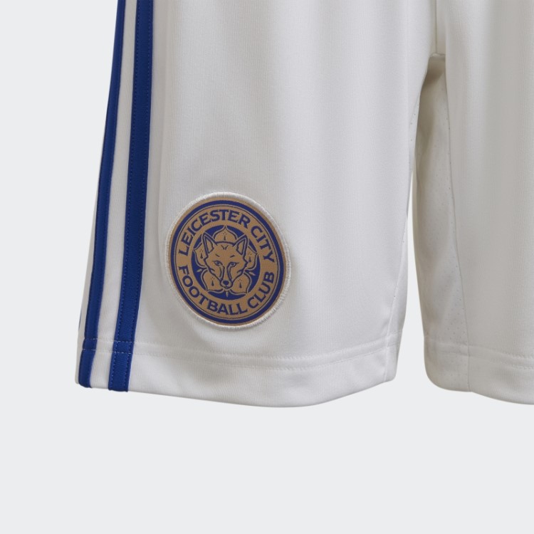 Shorts Da Moda Adidas White Leicester City Fc 22/23 Home