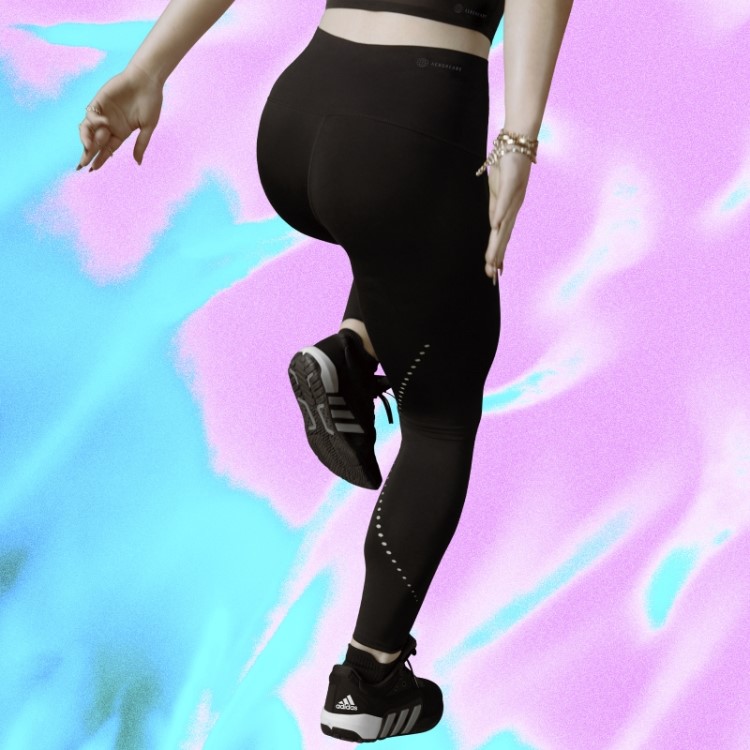 Legging Preta Sob Medida Hiit Luxe 45 Segundos Para Treino 7/8 Adidas