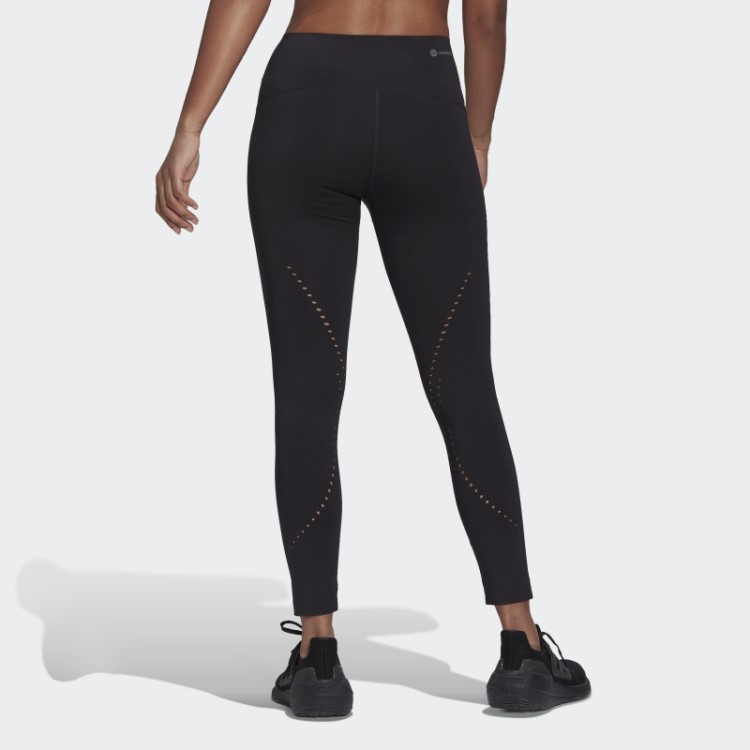 Legging Hiit Luxe 45 Segundos De Treino 7/8 Sob Medida Adidas Preta