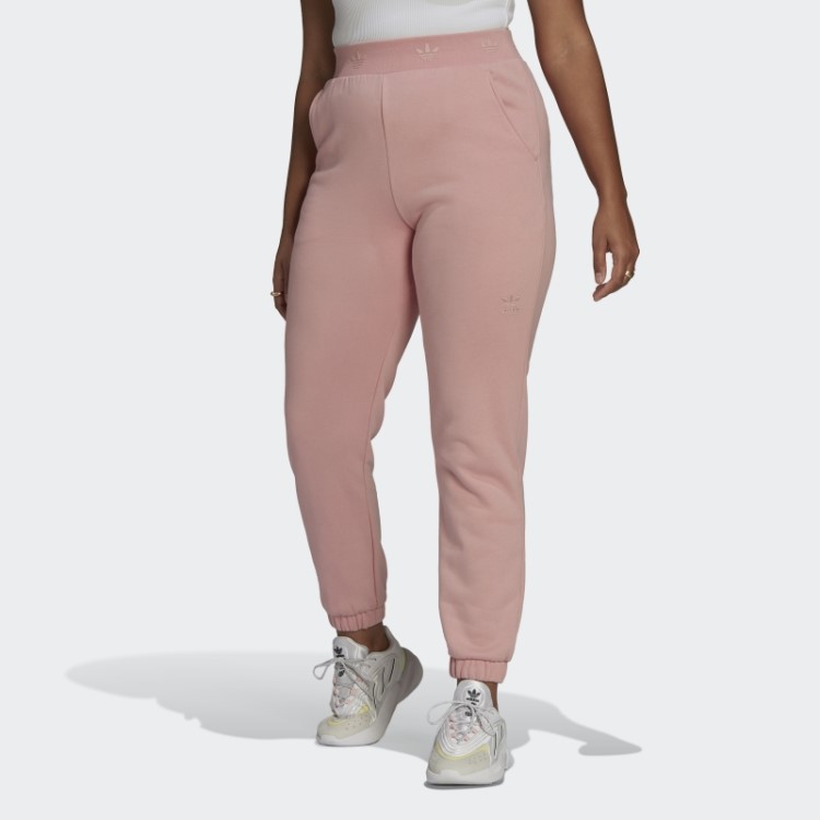 Calça Com Punho Adidas Malva