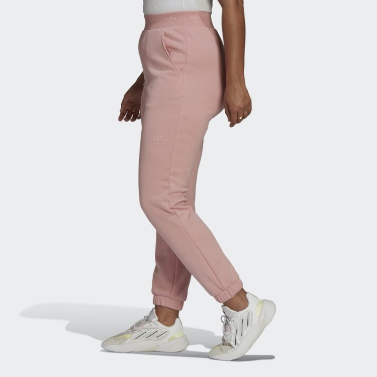 Calça Com Punho Adidas Malva