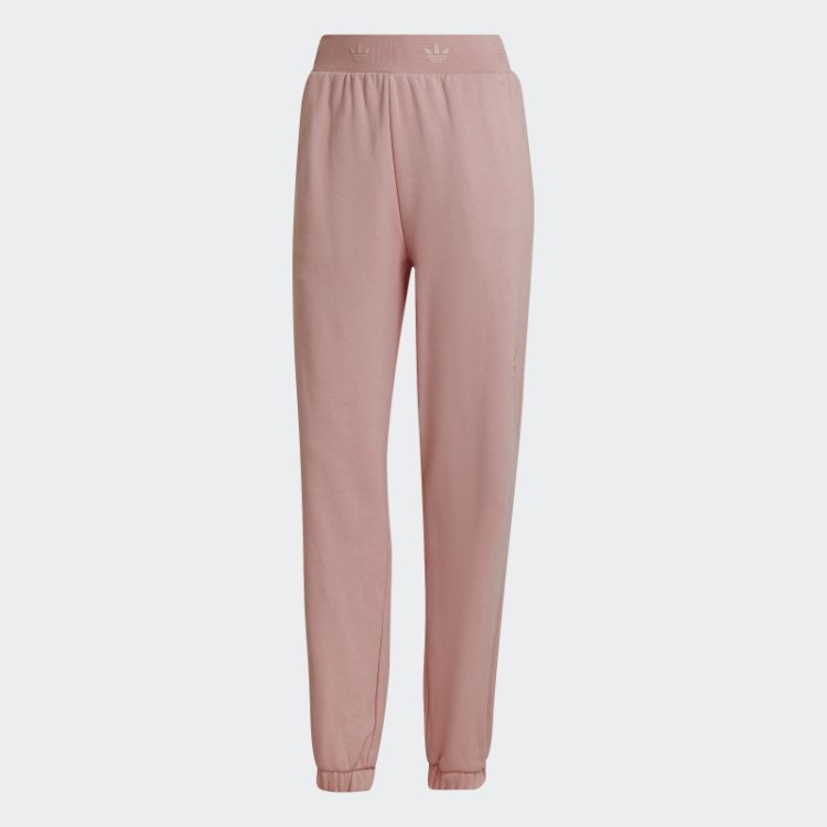 Calça Com Punho Adidas Malva